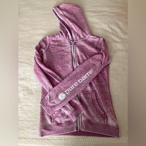 Pure Barre Zip Hoodie